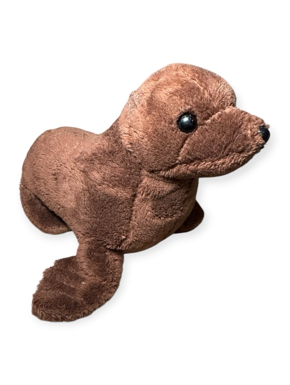 Wild Republic Sea Lion Seal Brown Plush 9” Stuffed Zoo Animal Seals